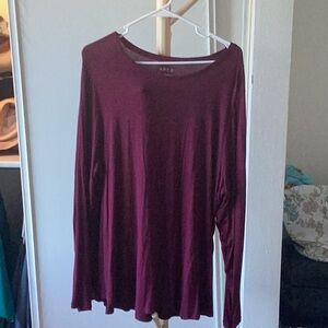 Apt. 9 Women's Burgundy Top